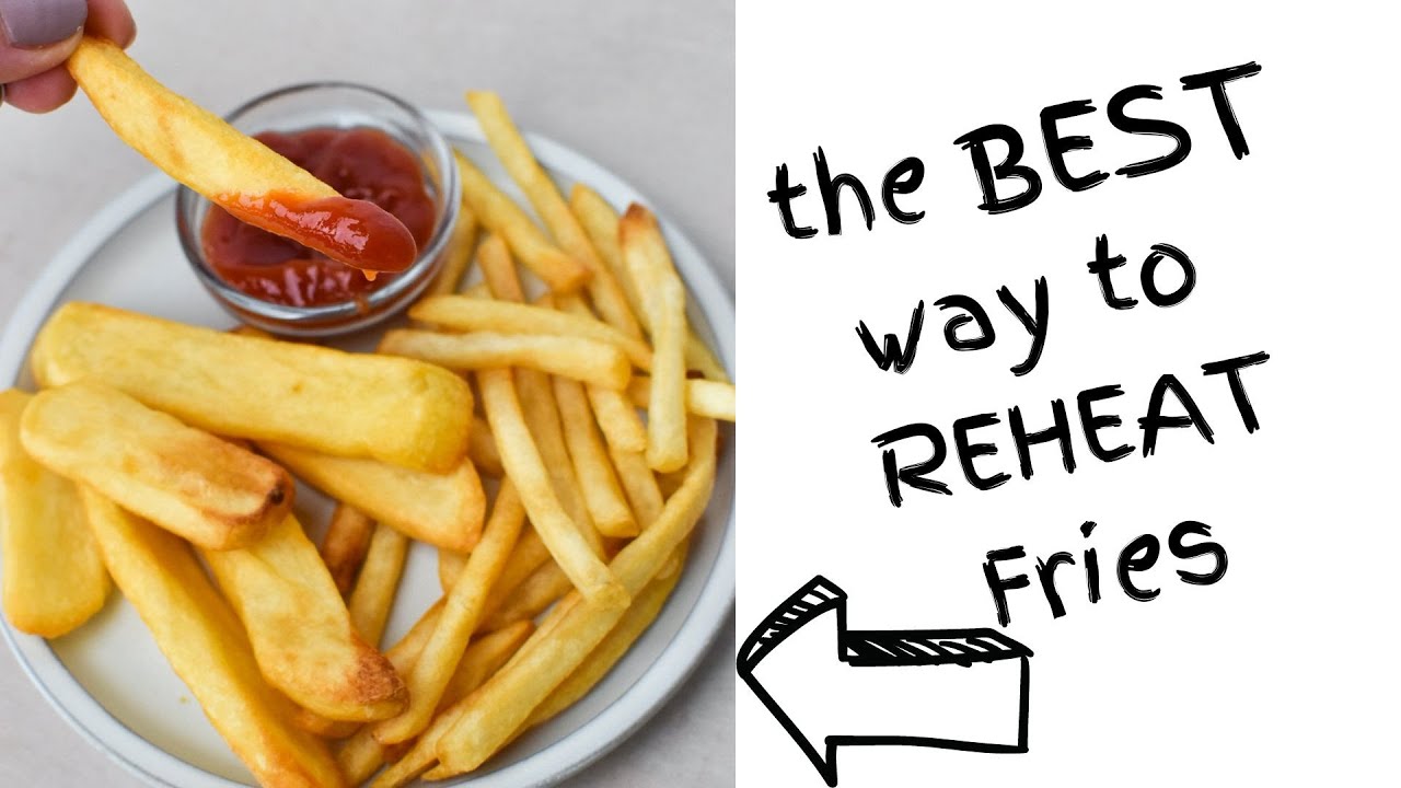 how to reheat fries in air fryer