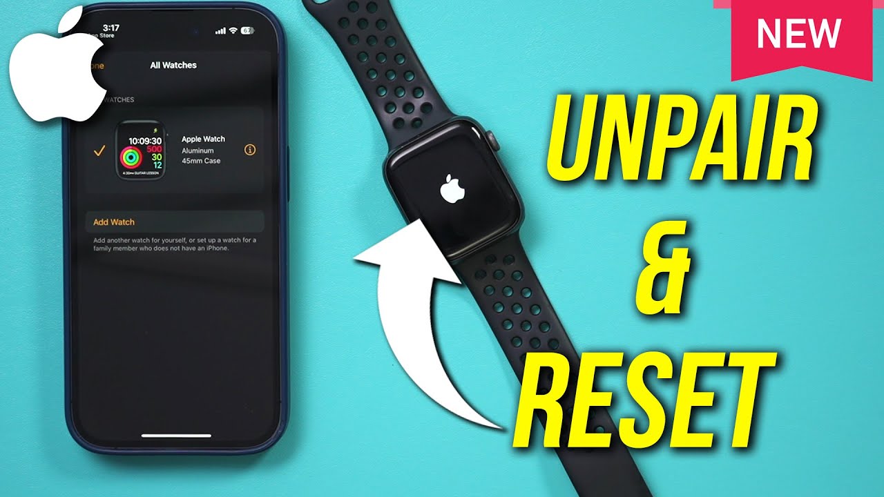 how to reset apple watch