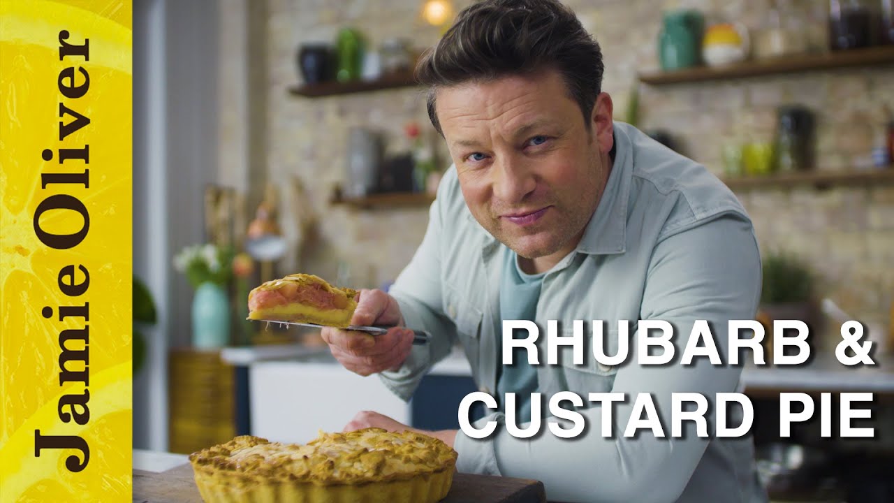 rhubarb custard pie recipe