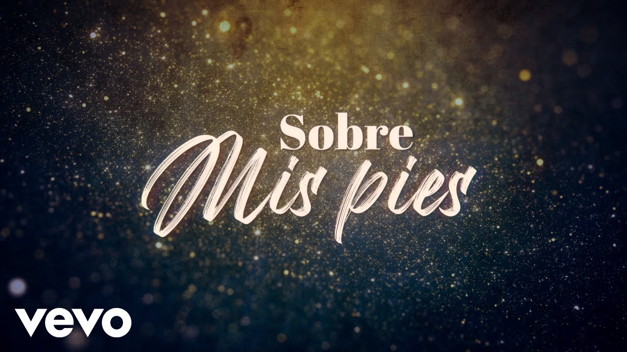 sobre mis pies letra