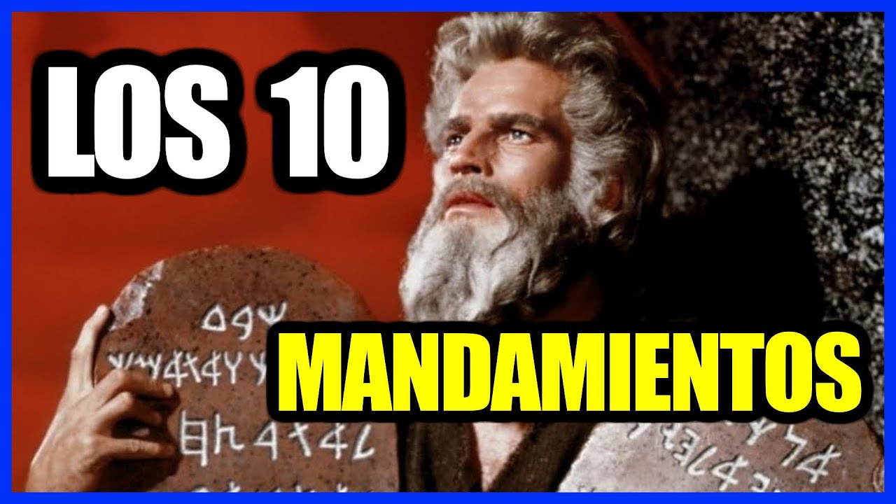 10 mandamientos de la ley de dios