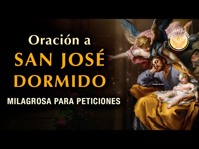 oracion a san jose dormido