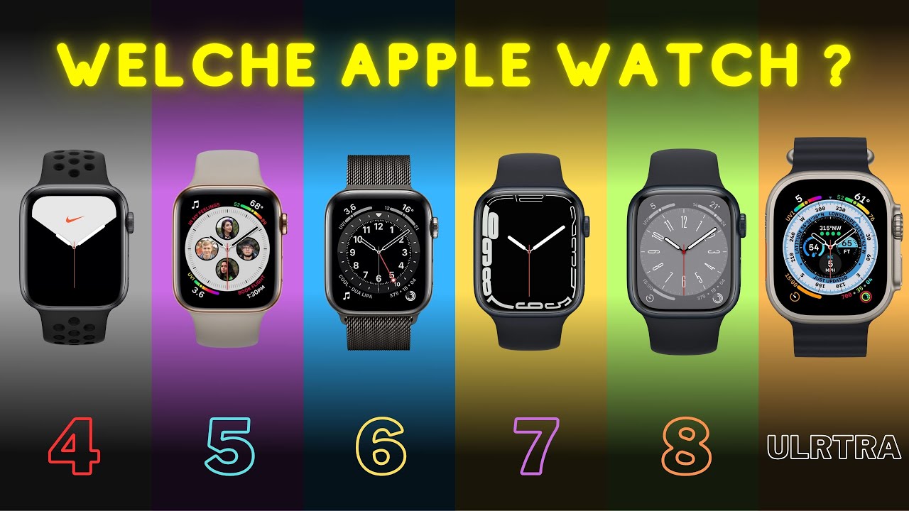 apple watch vergleich