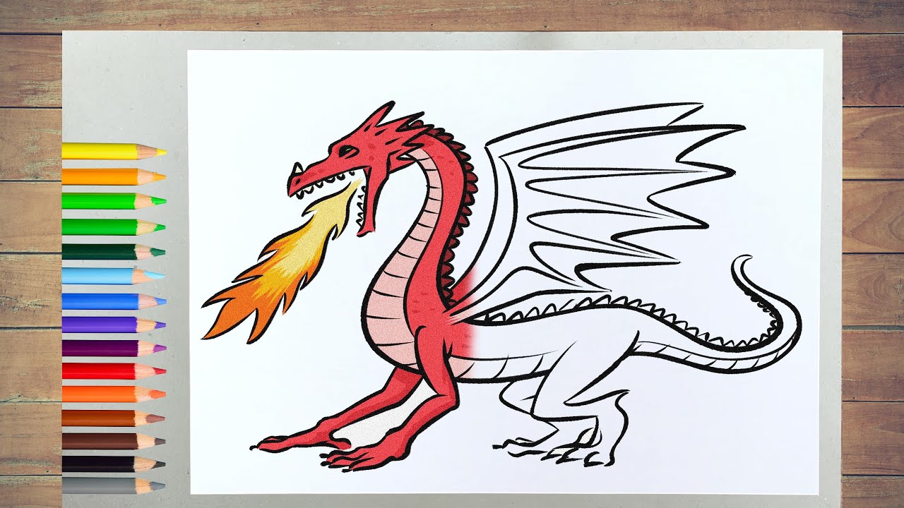 drachen zeichnen
