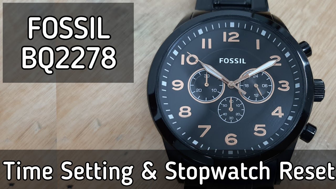 fossil uhr