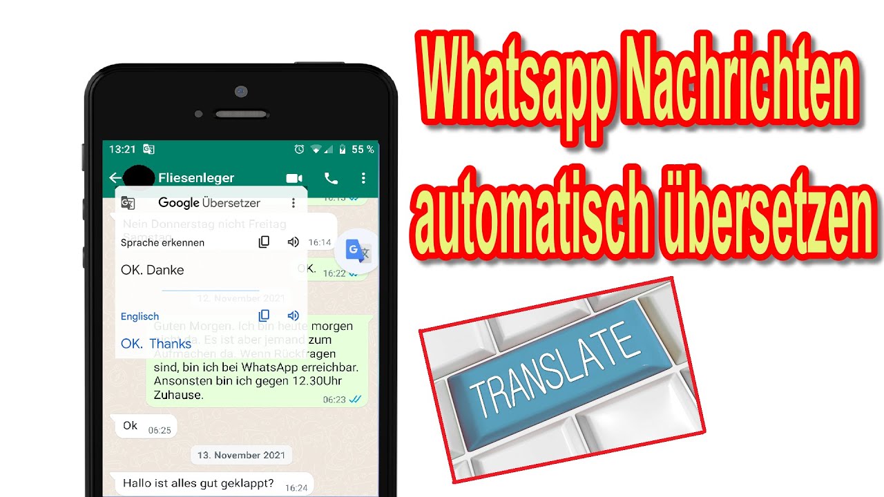 google übersetzer in whatsapp