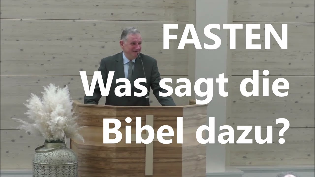 fasten in der bibel