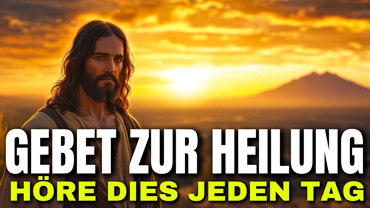 gebet zur heilung von krankheiten