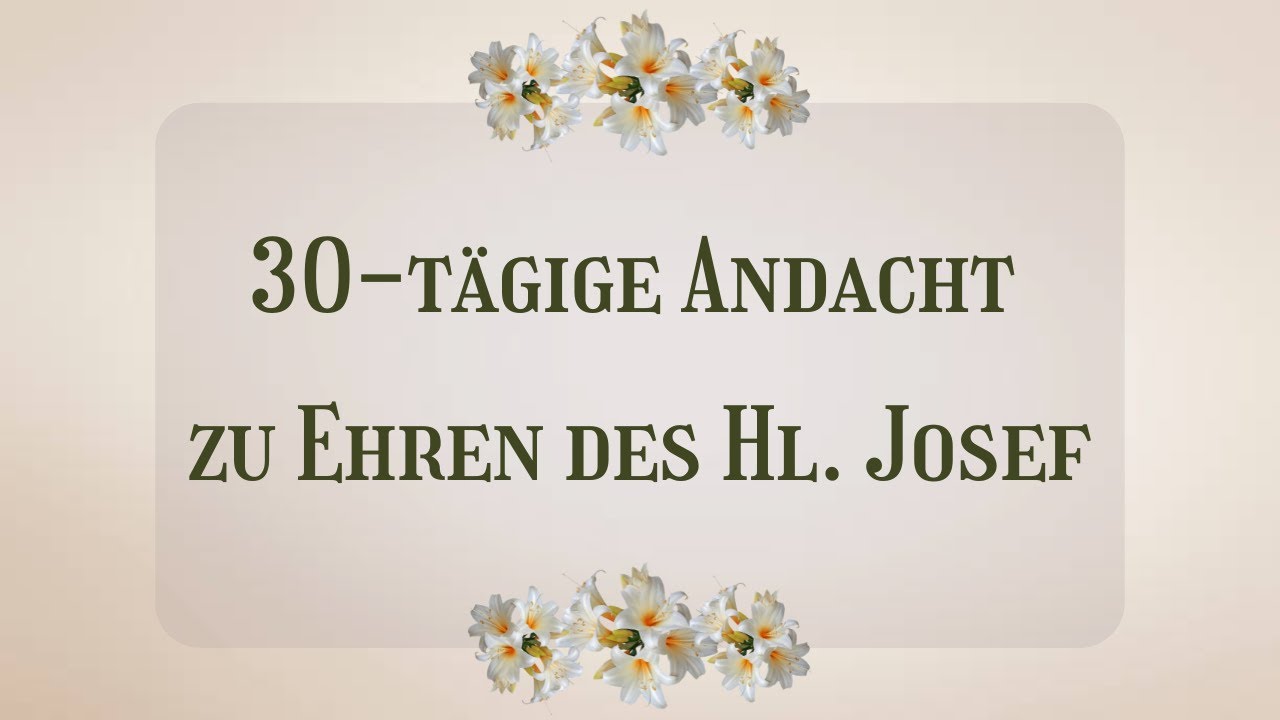 Hl josef 2025: 7 wichtige Fakten, die Sie kennen müssen 2 hl josef