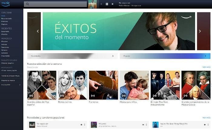 Amazon Music Unlimited Capture
