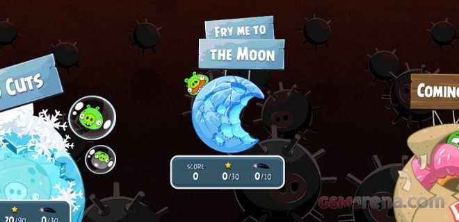 Aktualizace verze hry Angry Birds Space a Cut the Rope o nové úrovně 7 Aktualizace verze hry Angry Birds Space a Cut the Rope o nové úrovně