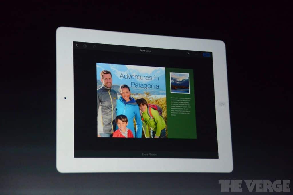 Aktivita Apple iPad. 22. října
