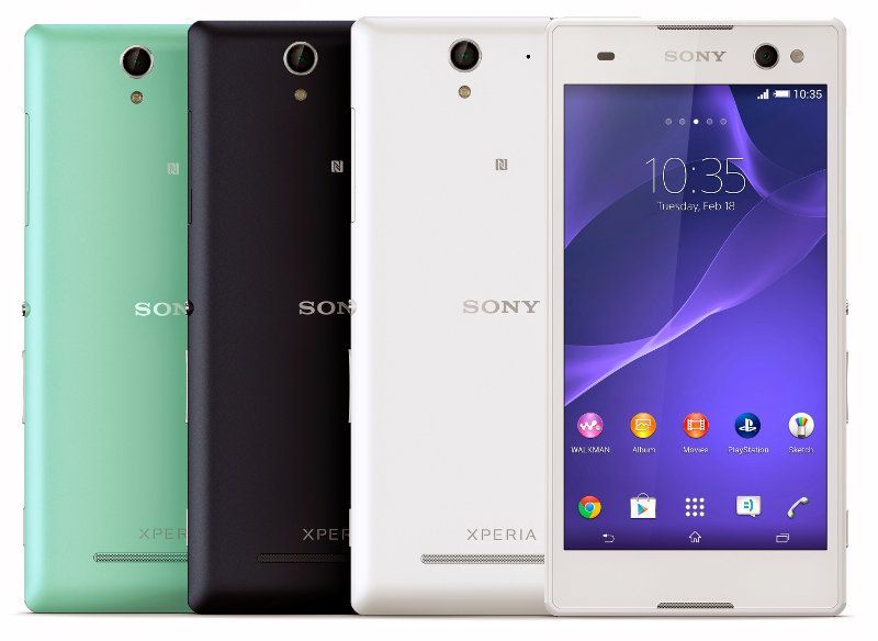 Sony Xperia C3, všechny informace 2 Jak HARD RESET pro Sony Xperia C3