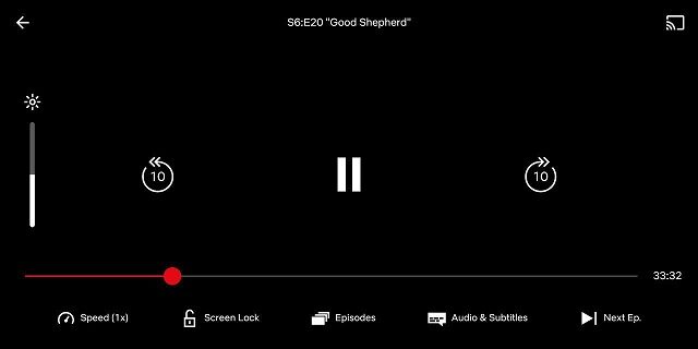 Řízení rychlosti na Netflixu
