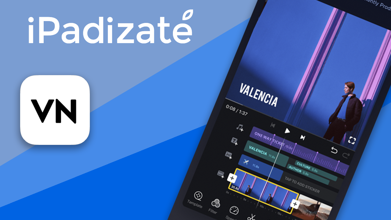 Snadno upravujte videa na svém iPhone a pomocí „VN Video Editor“