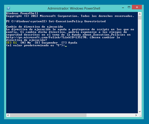 PowerShell Windows 8