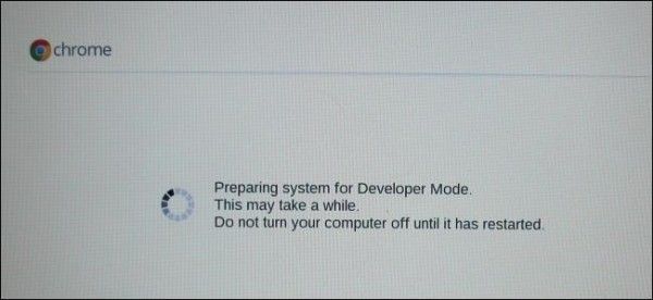 Režim pro vývojáře Chromebooků