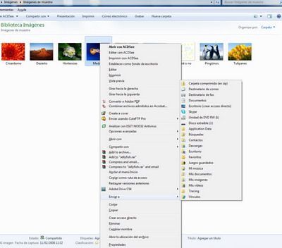 Rychle odesílejte soubory v systému Windows 7 6 Rychle odesílejte soubory v systému Windows 7
