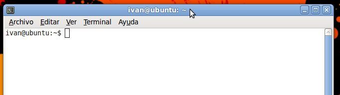 Hlavní obrazovka terminálu