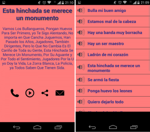 Stáhněte si Colo Colo vs U Chile Canticos pro Android2