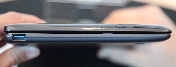 Asus Transformer Book T100 - tloušťka