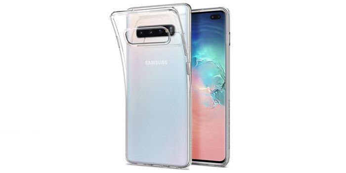 samsung galaxy s10 plus průhledné silikonové pouzdro