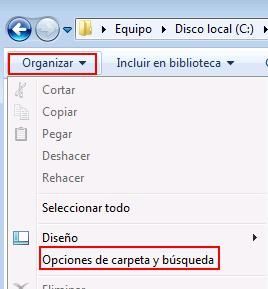 Přípony souborů ve Windows 7