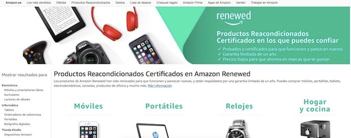 Amazon nabízí některé ze zrekonstruovaných produktů se slevami. 5 repasované výrobky