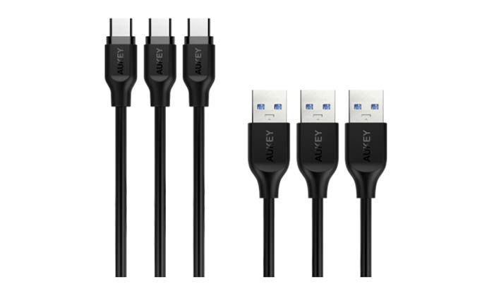 Sada kabelů USB Aukey