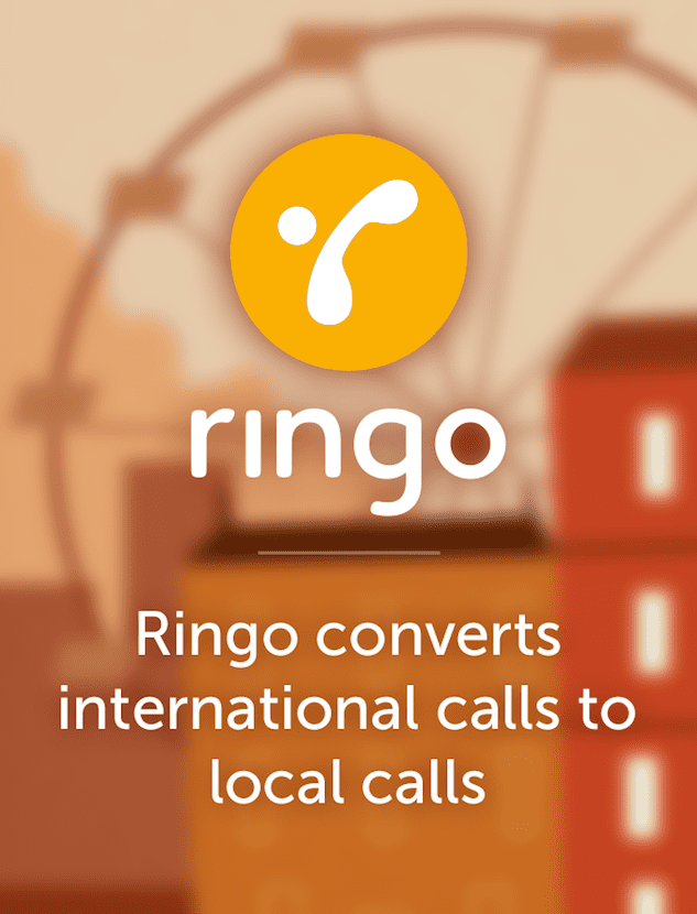Ringo, aplikace pro kvalitní mezinárodní hovory