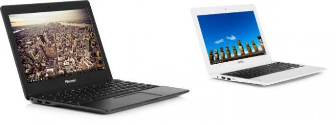 Hisense a Haier, nový Chromebook Google