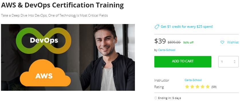 Top 5 nabídek, které vám tento týden mohou chybět 11 Nejlepší nabídky pro AWS a DevOps Training