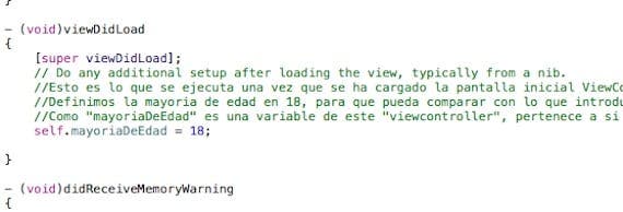 Naučte se programovat hry pro iOS: Seznámení s Xcode (II) 21 Funkce Xcode didload