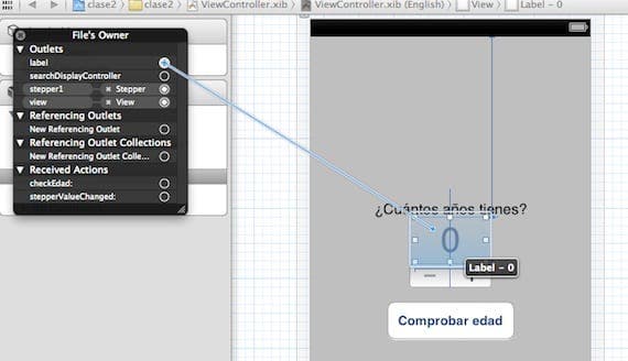 Naučte se programovat hry pro iOS: Seznámení s Xcode (II) 18 Přidružení objektů v Xcode
