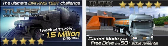 Trucker: Parking Simulator, manévrování s dálkovým nákladním vozem 5 Řidič kamionu
