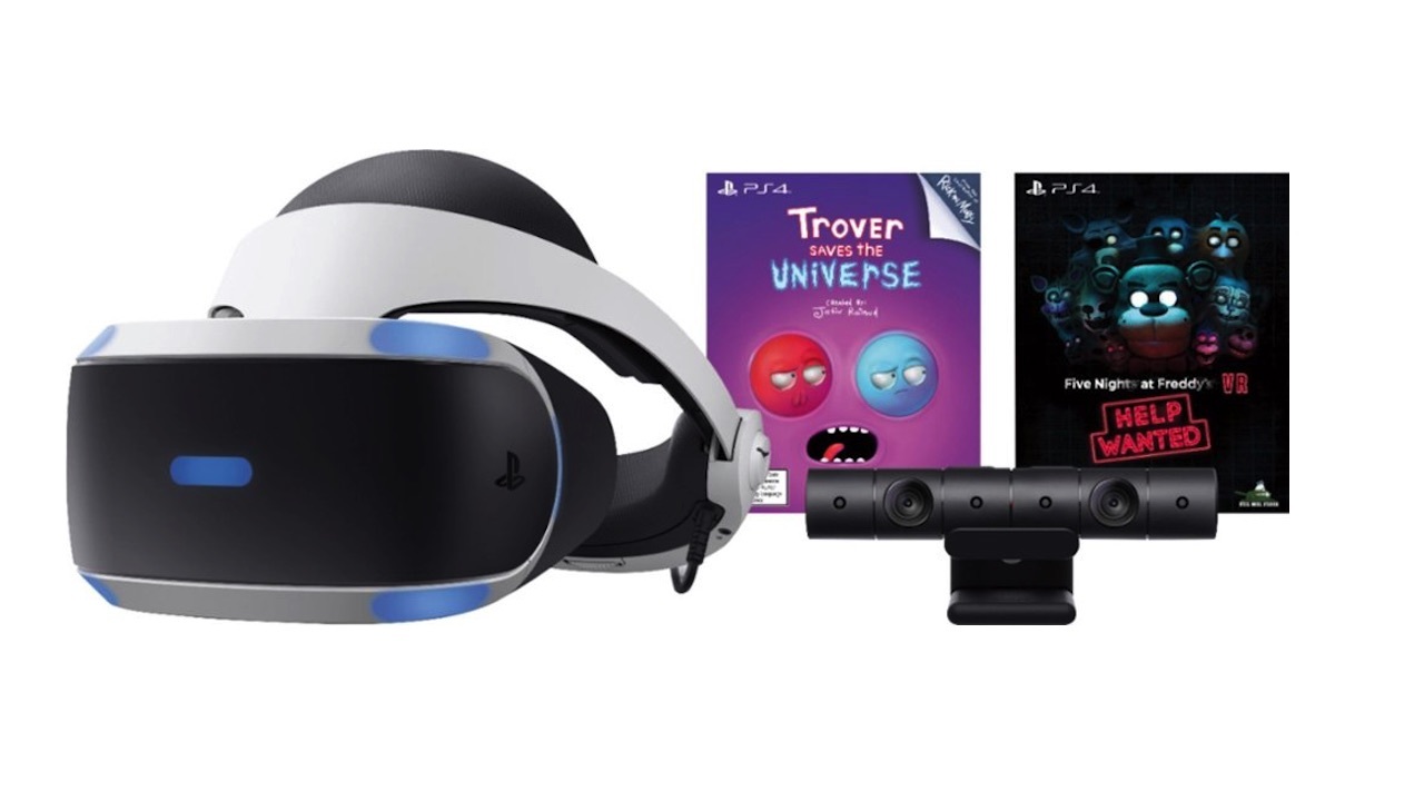 Balíček Camera PSVR šetří vesmír Trover a Five Nights at Freddy's - 200 $