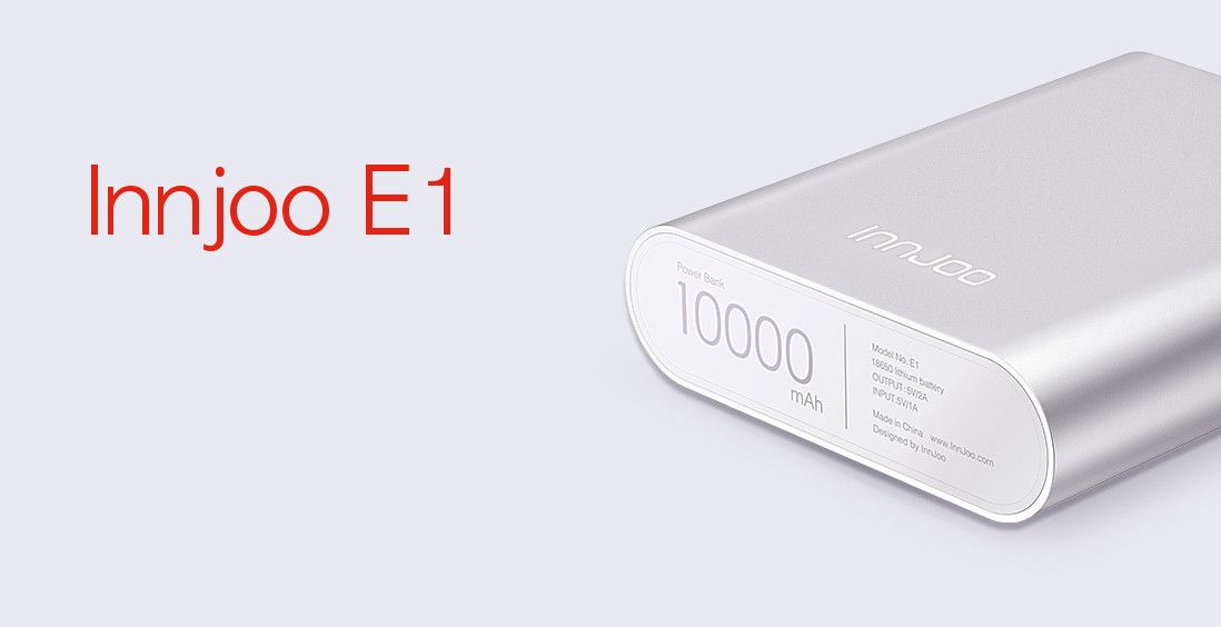 Innjoo E1, 10 000 mAh přenosná baterie