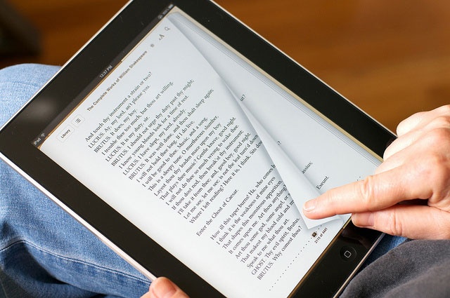 iPad kniha 