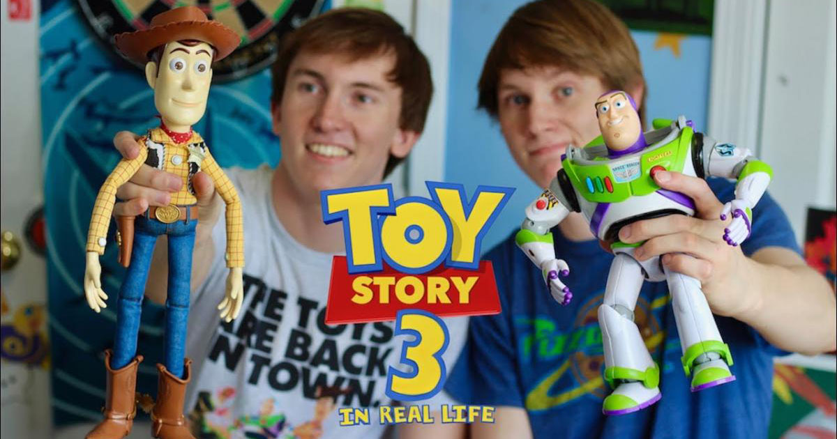 Znovu vytvořili „Toy Story 3“ pomocí iPhonu, aplikace „Stop motion“ a skutečných hraček