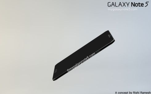 Samsung Galaxy Note 5 udržuje S-Pen v tomto konceptu
