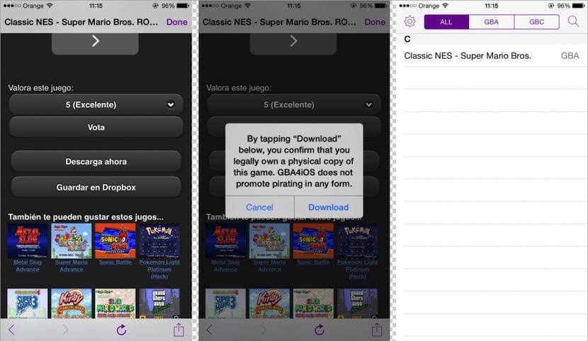 ROM GBA4iOS
