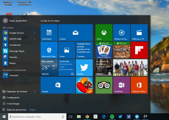Používání a přizpůsobení nové nabídky Start ve Windows 10
