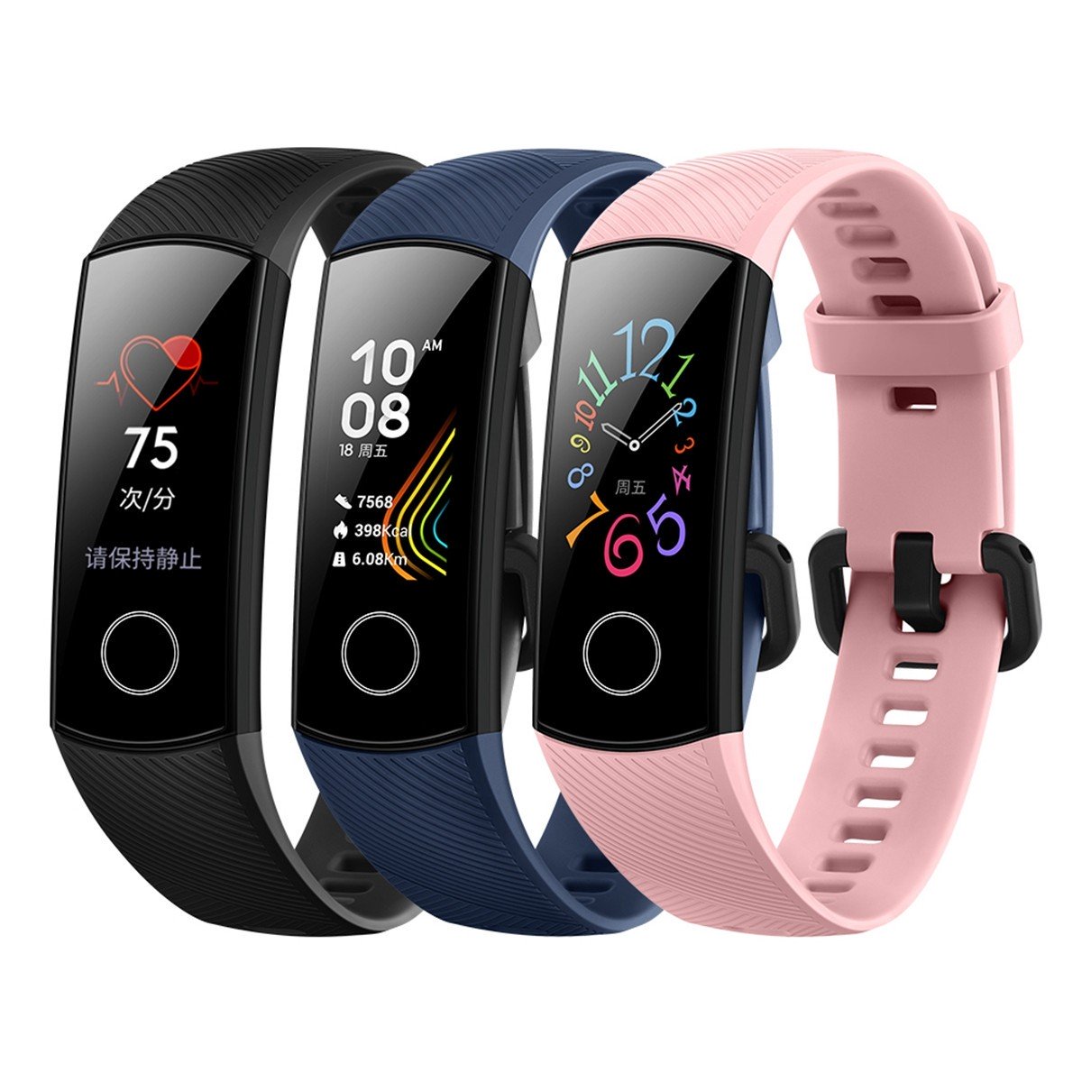 Huawei Honor Band 5 Kompletní recenze 6 čest pásmo 5, různé barvy