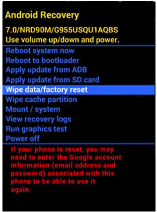 Jak resetovat Wiko View 2 Pro dvěma snadnými způsoby 14 Proveďte úplný reset na Wiko View 2 Pro