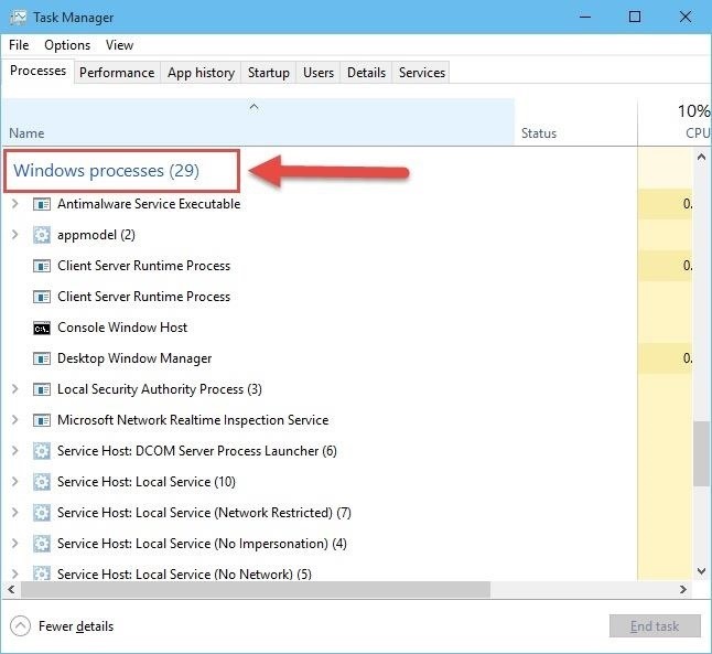 Jak používat správce úloh systému Windows 10 