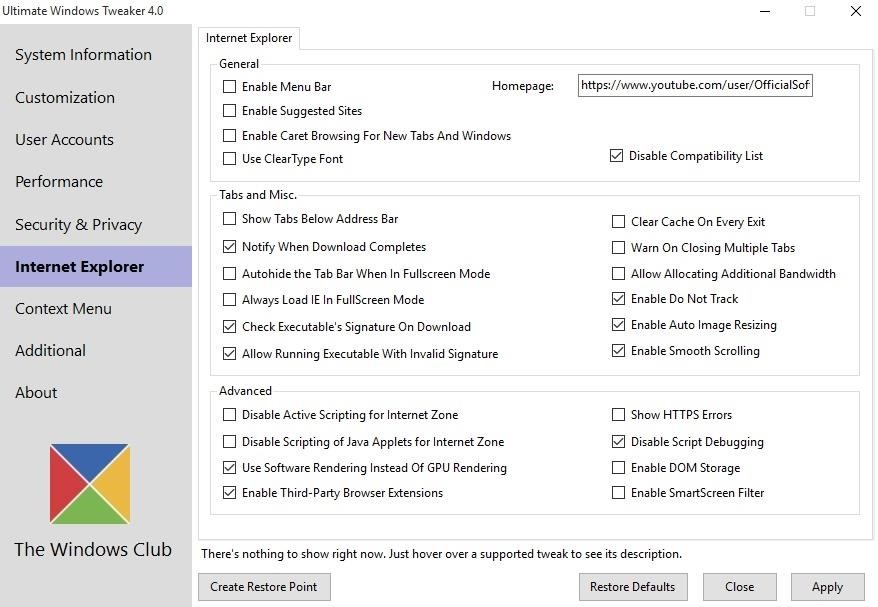 Rychlé nastavení, změna a přizpůsobení systému Windows 10