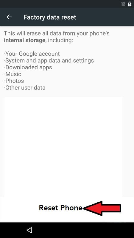 tvrdý reset smartphonu Wiko Wim