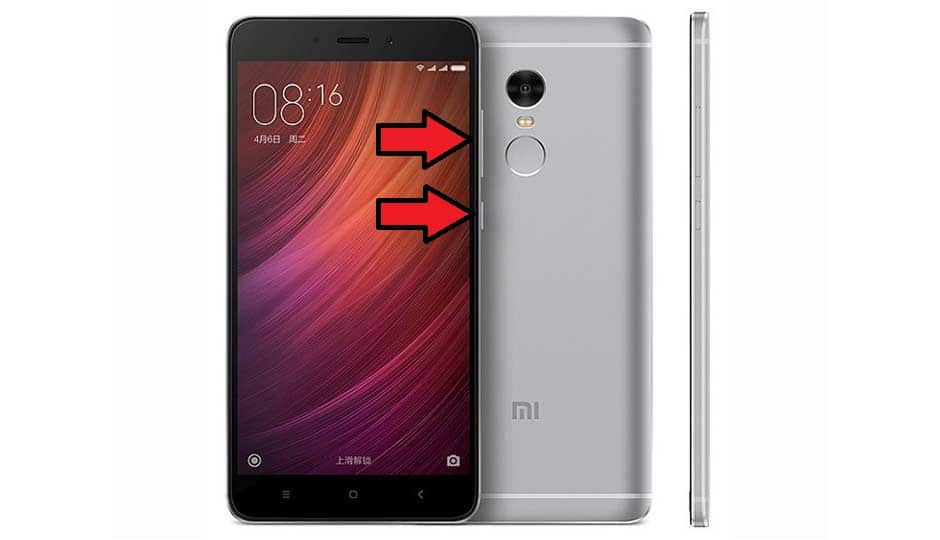 Hard reset XIAOMI Redmi Note 4