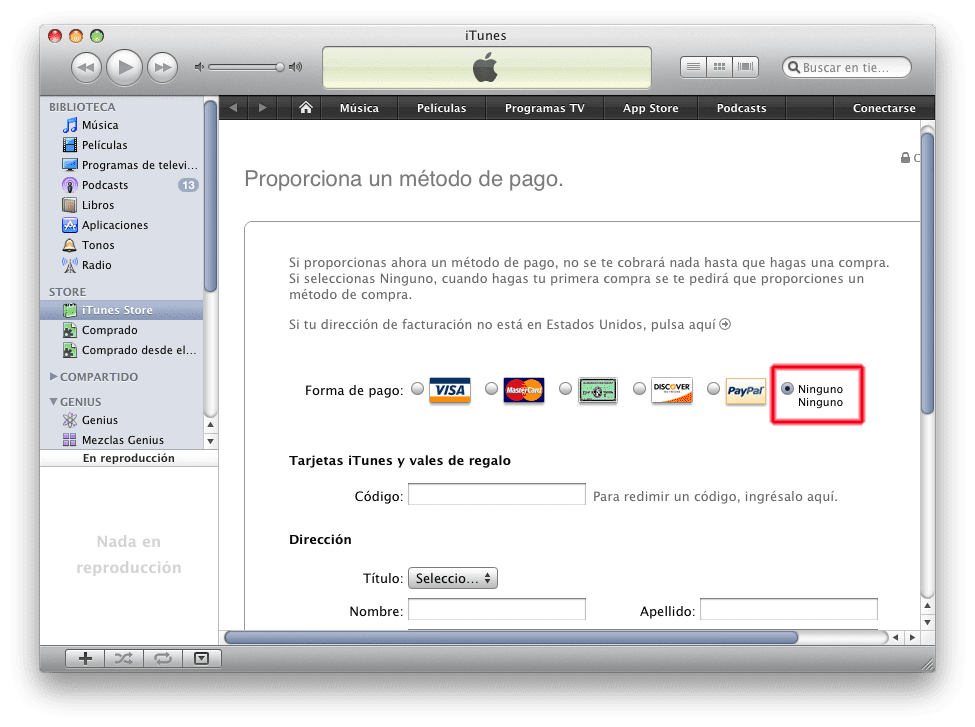 Výukový program: Vytvoření účtu iTunes USA 1603007464 845 Vyukovy program Vytvoreni uctu iTunes USA