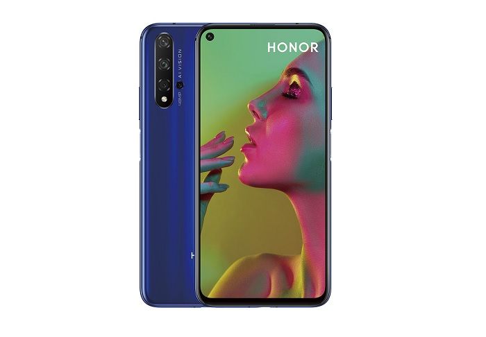Honor 20 obrazovka a fotoaparáty